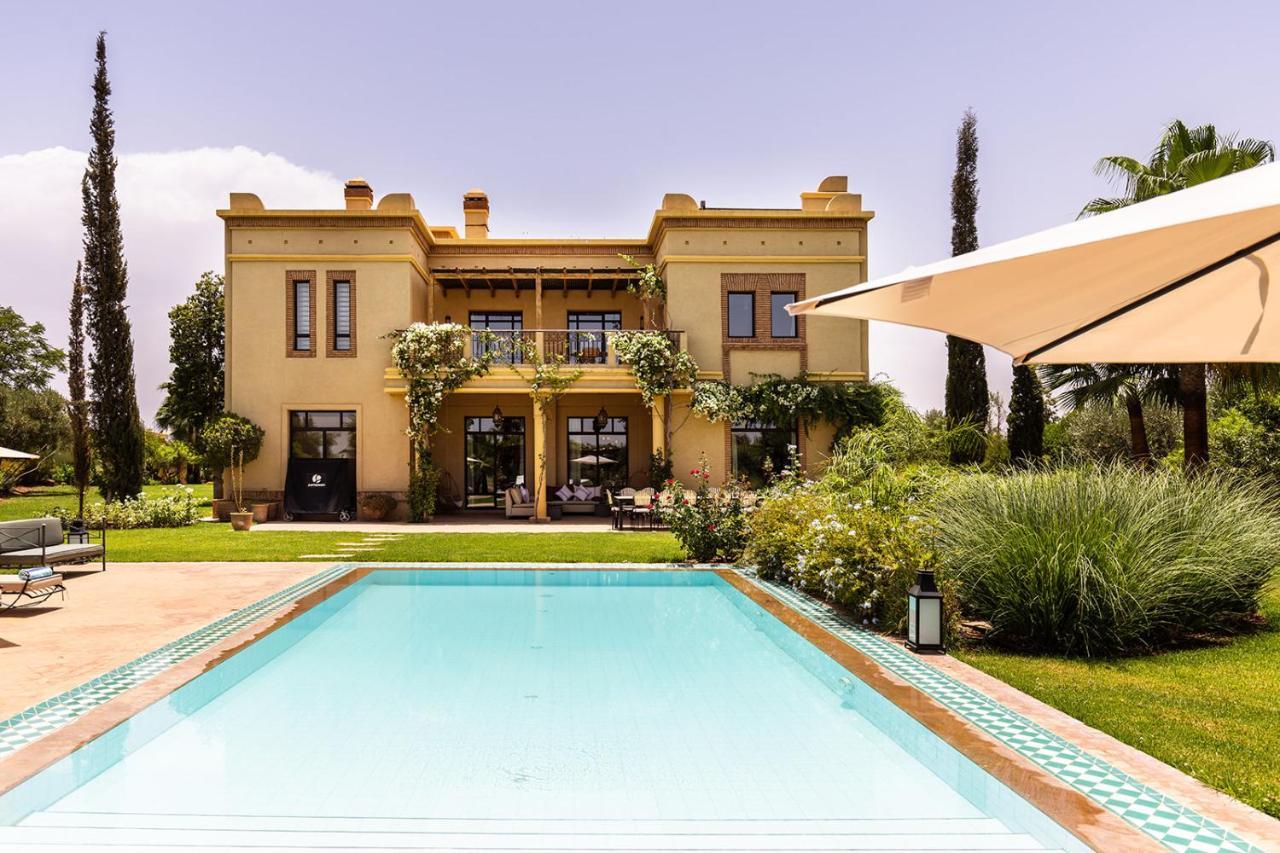 Villa De Luxe Avec Piscine Privee Et Golf Marrakesh Buitenkant foto