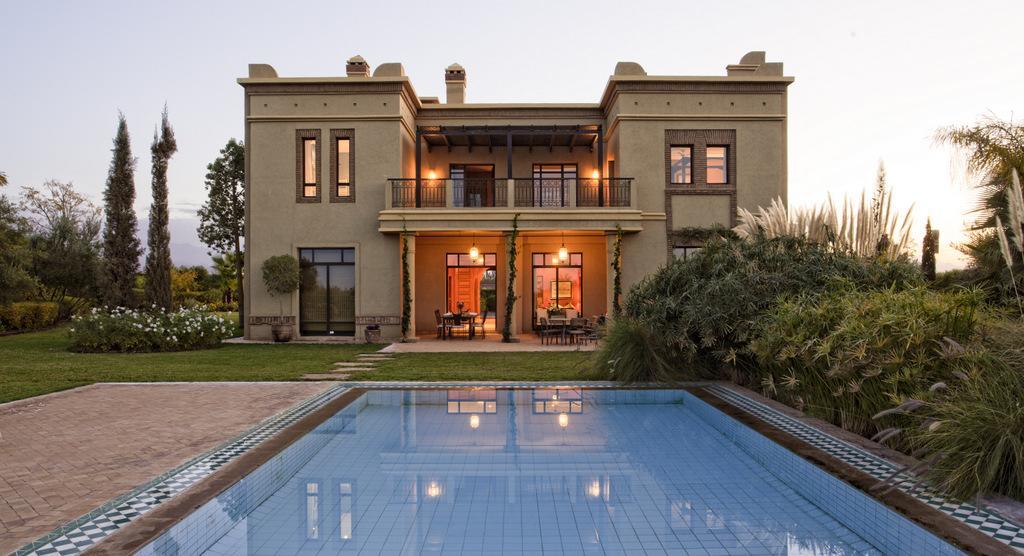 Villa De Luxe Avec Piscine Privee Et Golf Marrakesh Buitenkant foto