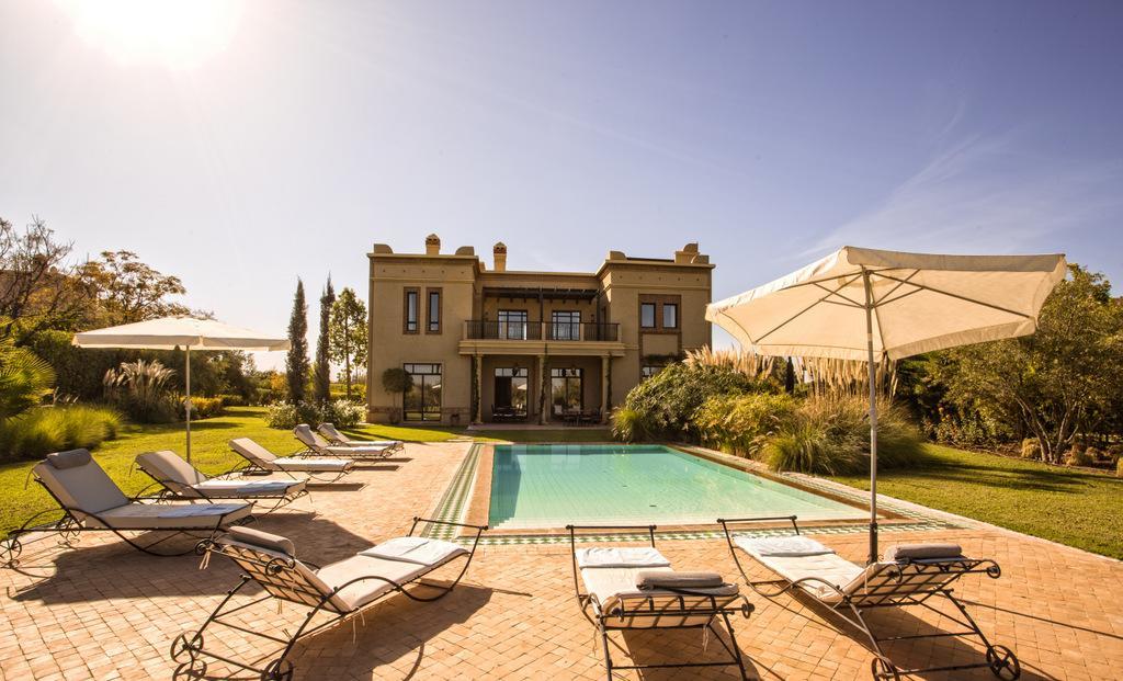 Villa De Luxe Avec Piscine Privee Et Golf Marrakesh Buitenkant foto